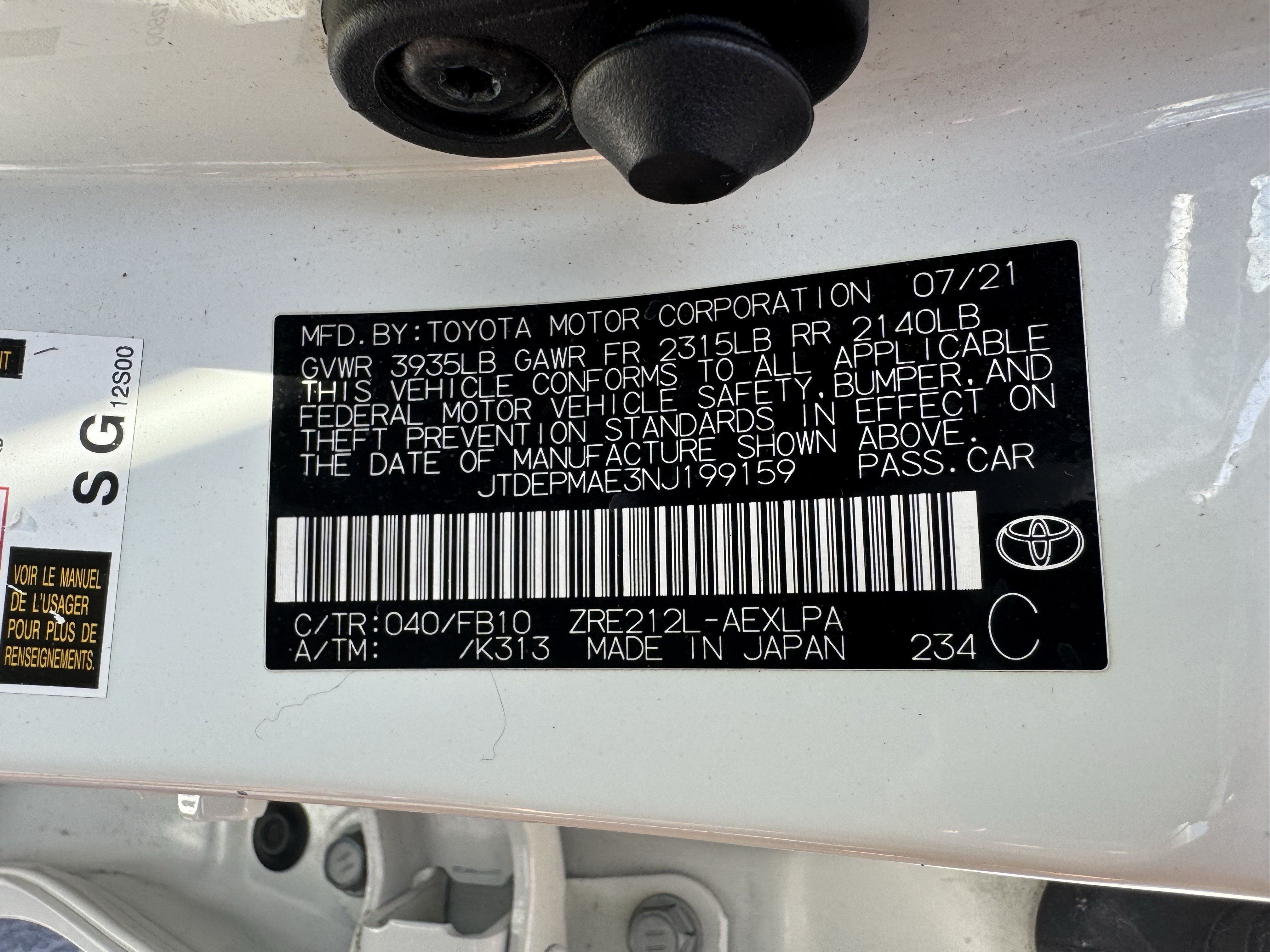 Used 2022 Toyota Corolla LE FWD image 32