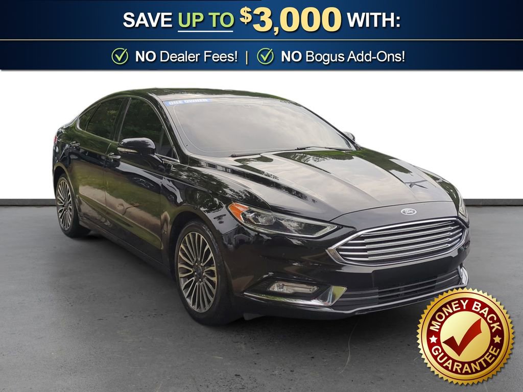 Certified 2017 Ford Fusion SE w/ Fusion SE Technology Package FWD image 10