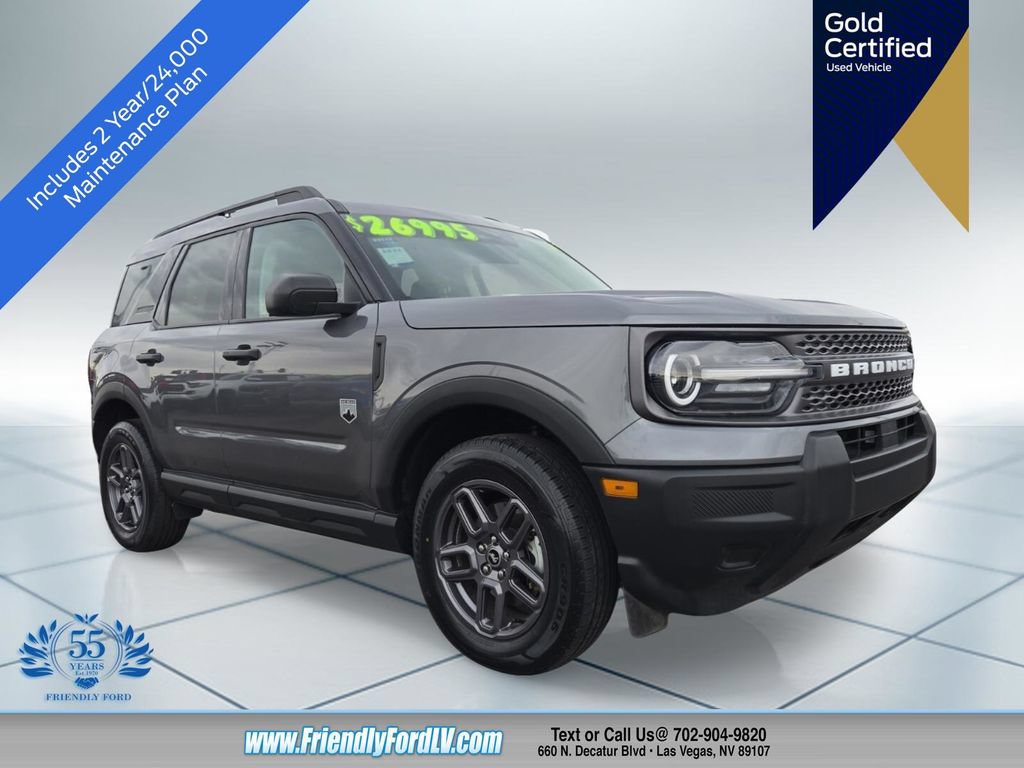 Certified 2025 Ford Bronco Sport Big Bend