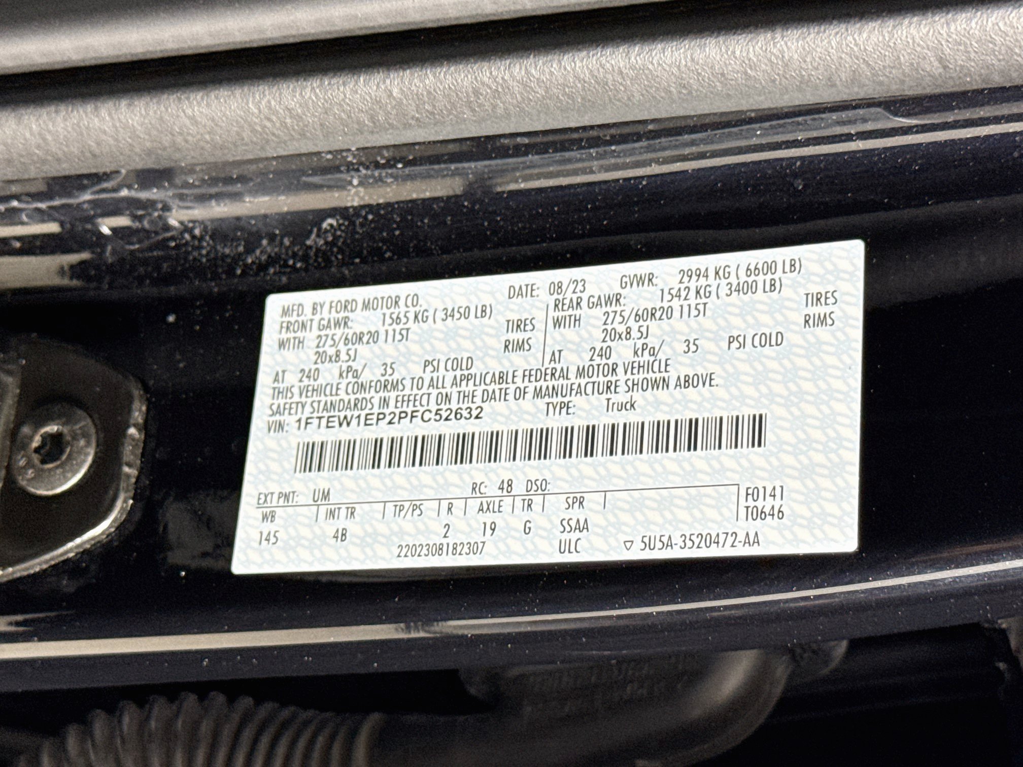 Certified 2023 Ford F150 XLT w/ Equipment Group 302A High AWD/4WD image 32