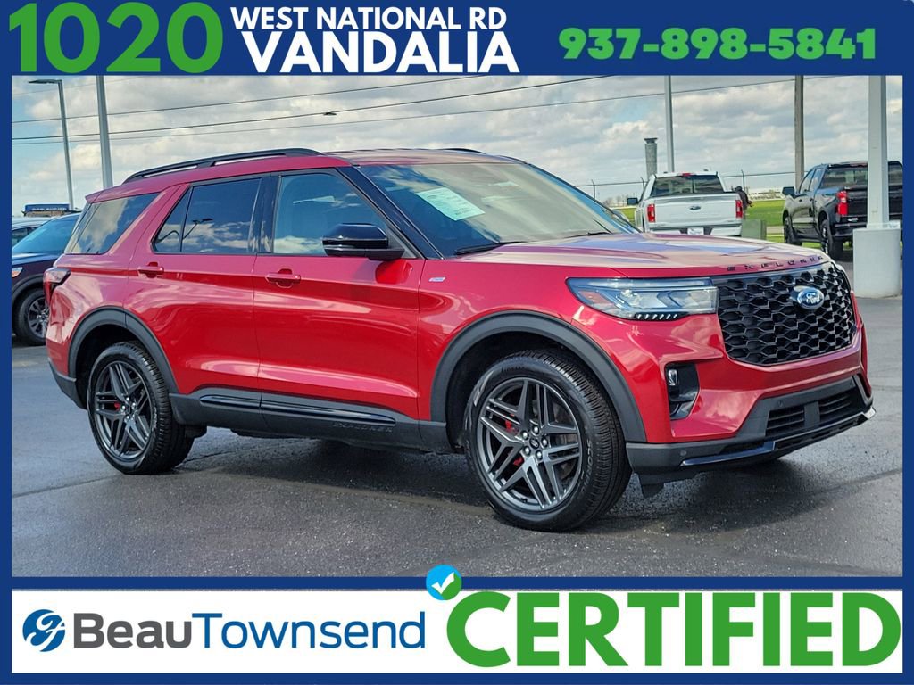 Certified 2025 Ford Explorer ST-Line w/ ST-Line Street Pack