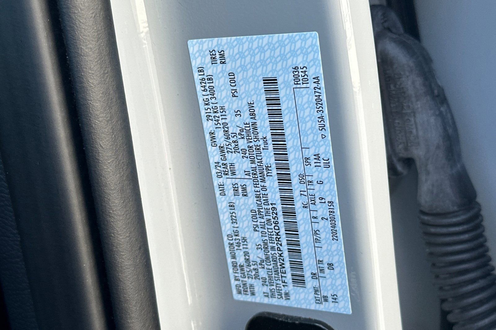 Certified 2024 Ford F150 STX w/ STX Black Appearance Package image 28