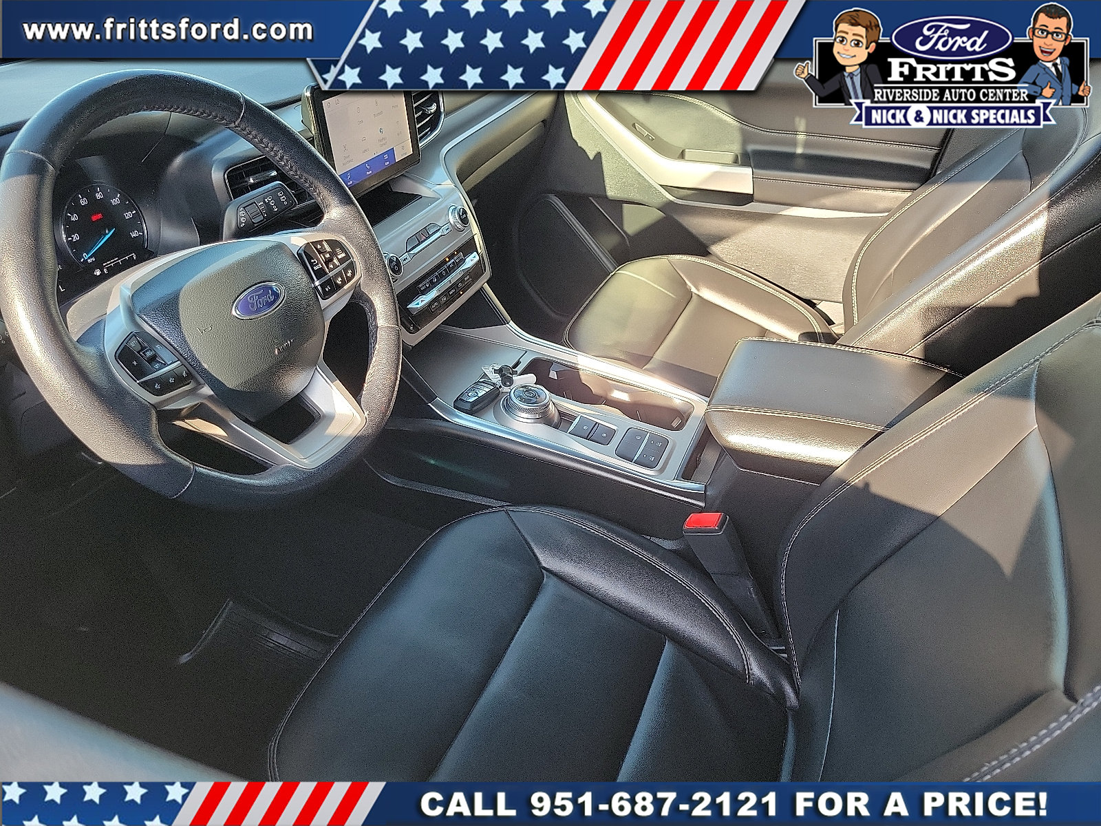 Certified 2023 Ford Explorer XLT w/ Equipment Group 202A RWD image 4