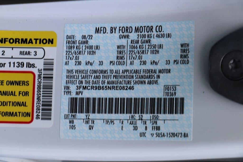 Certified 2022 Ford Bronco Sport Big Bend w/ Convenience Package image 32