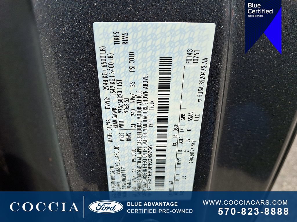 Certified 2023 Ford F150 XL w/ STX Appearance Package AWD/4WD image 26