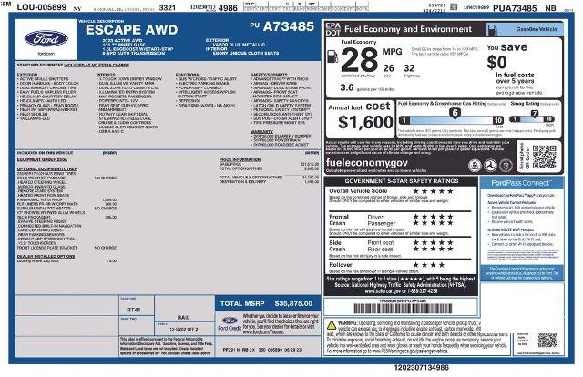 Certified 2023 Ford Escape Active w/ Tech Pack #1 AWD/4WD image 9
