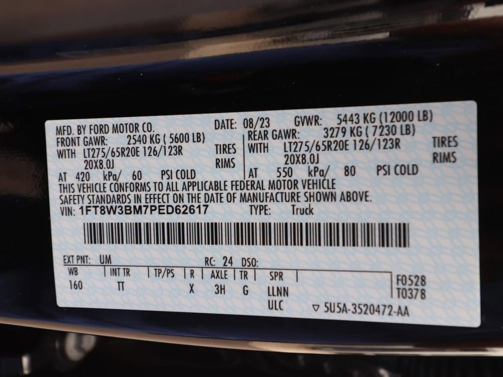 Certified 2023 Ford F350 Limited w/ FX4 Off-Road Package AWD/4WD image 25