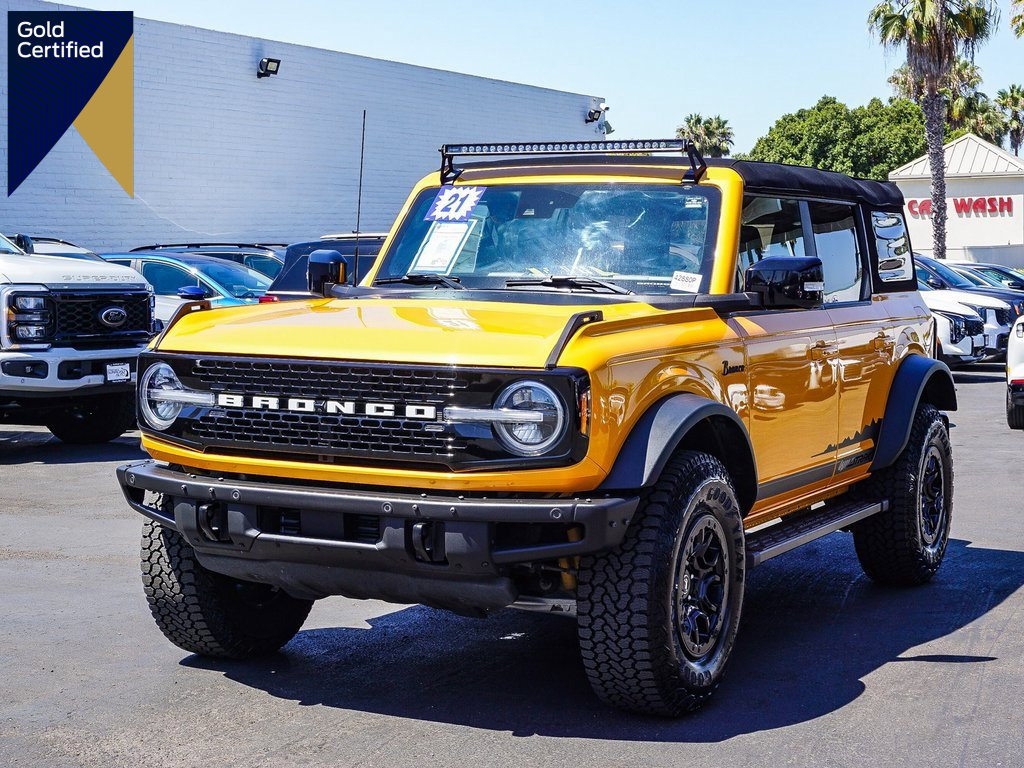 Certified 2021 Ford Bronco Wildtrak