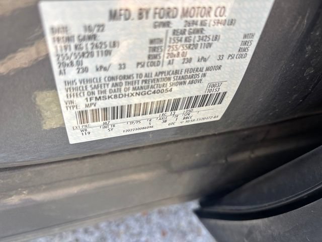 Certified 2022 Ford Explorer XLT w/ Equipment Group 202A AWD/4WD image 13