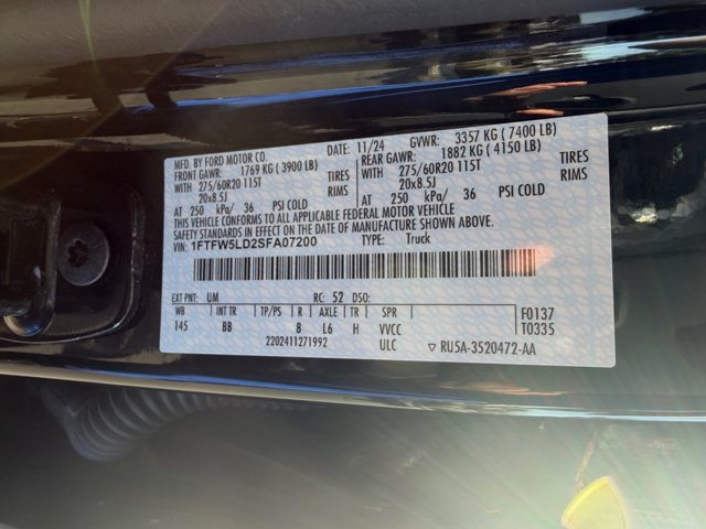 Certified 2025 Ford F150 Lariat w/ Equipment Group 502A High AWD/4WD image 25