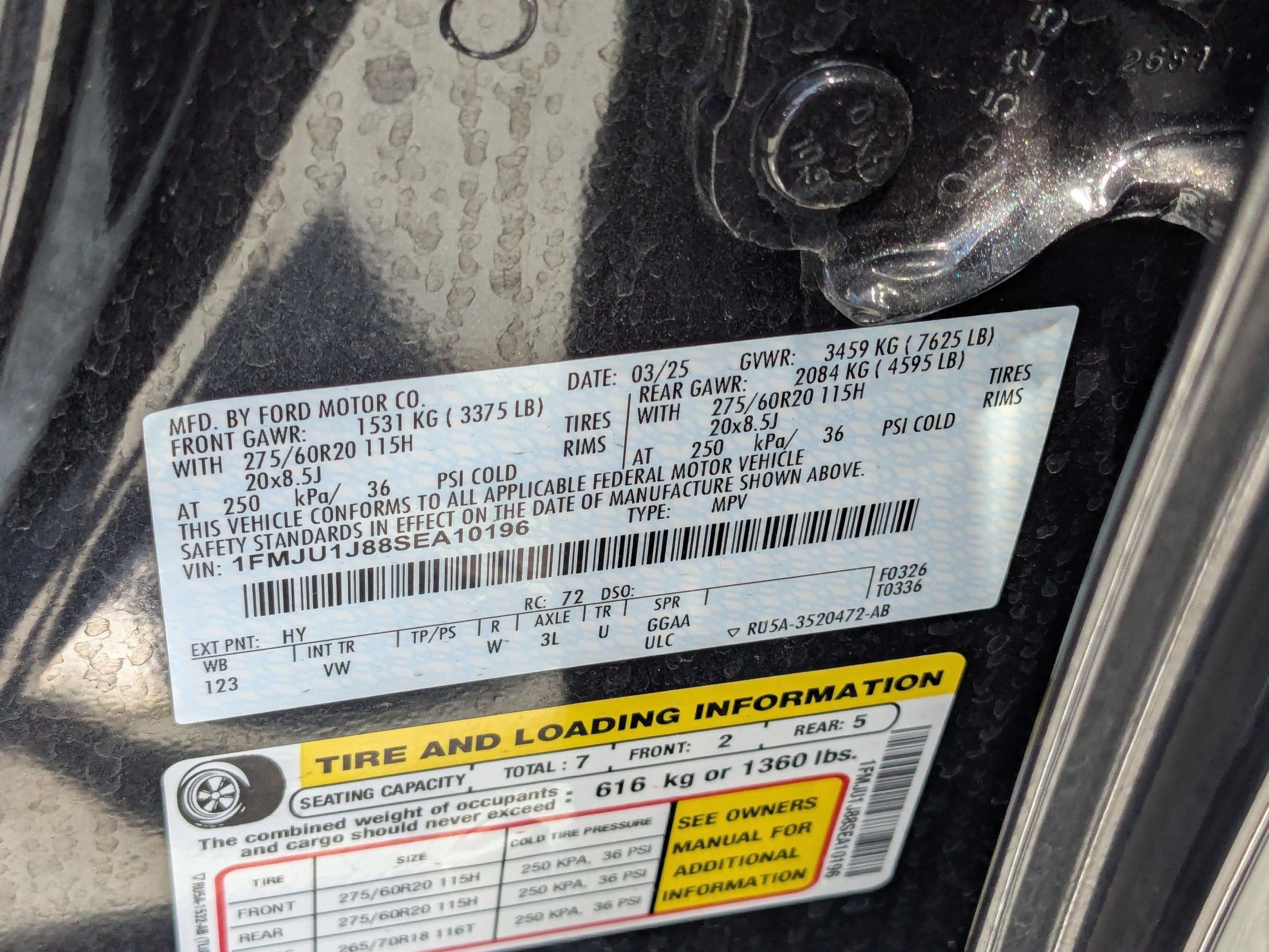 Certified 2025 Ford Expedition Active AWD/4WD image 37