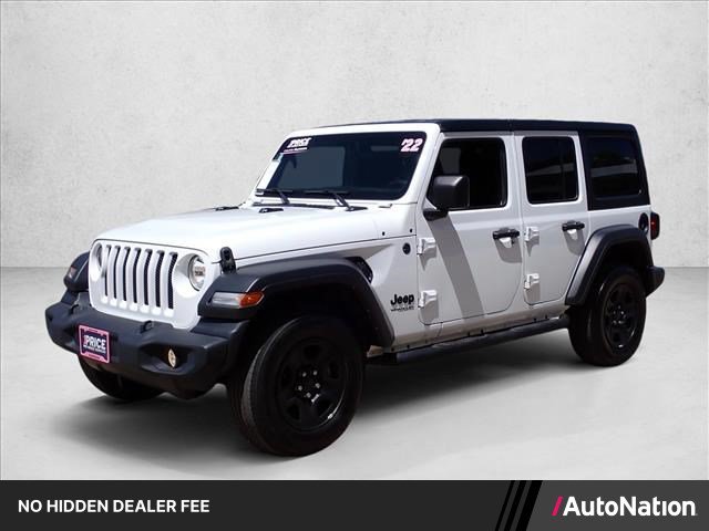 Used 2022 Jeep Wrangler Unlimited Sport AWD/4WD video 1