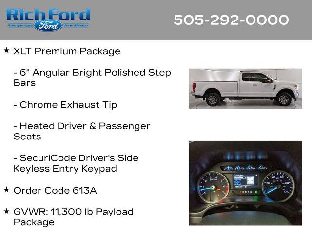 Certified 2022 Ford F350 XLT w/ XLT Premium Package AWD/4WD image 22