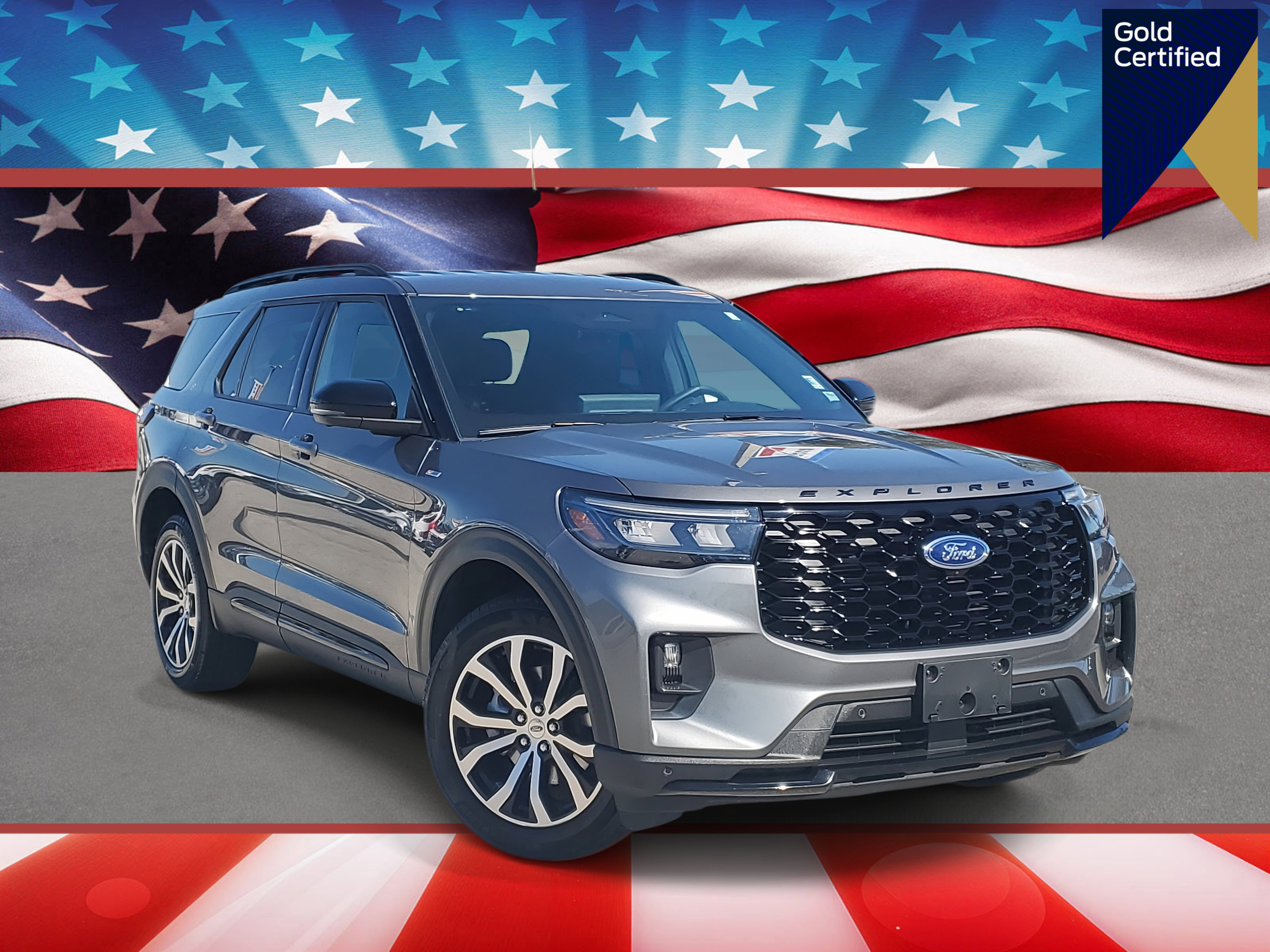 Certified 2025 Ford Explorer ST-Line image 1