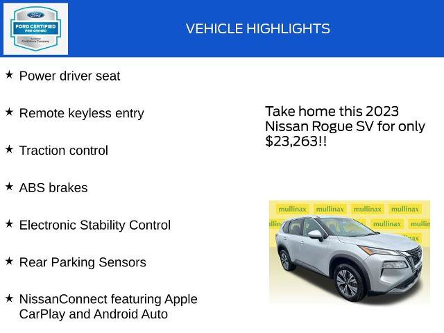 Used 2023 Nissan Rogue SV image 18
