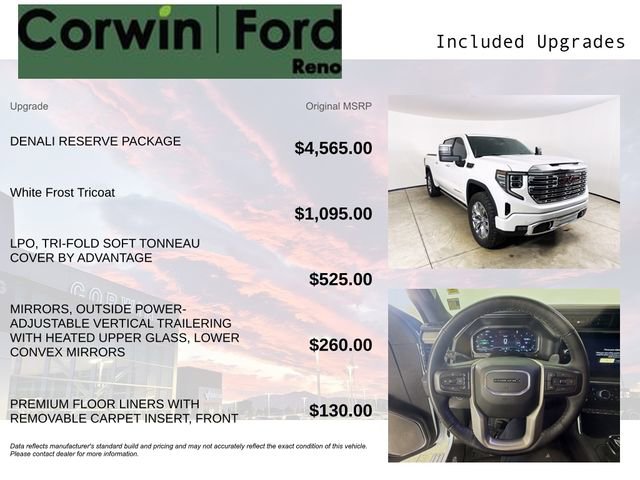 Used 2024 GMC Sierra 1500 Denali w/ Denali Reserve Package AWD/4WD image 3