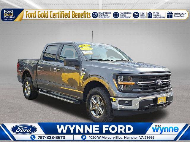 Certified 2025 Ford F150 XLT w/ Equipment Group 301A Standard AWD/4WD 360° Tour