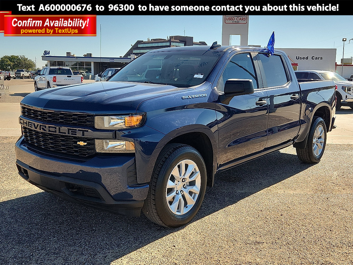 Used 2022 Chevrolet Silverado 1500 Custom RWD image 1