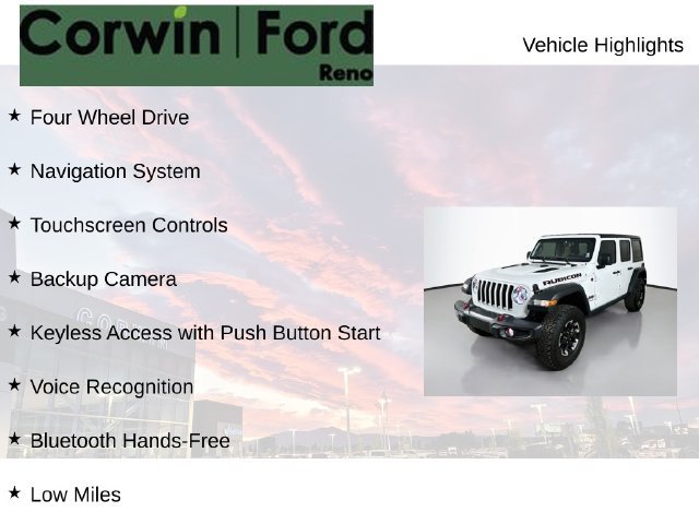 Used 2020 Jeep Wrangler Unlimited Rubicon AWD/4WD image 8