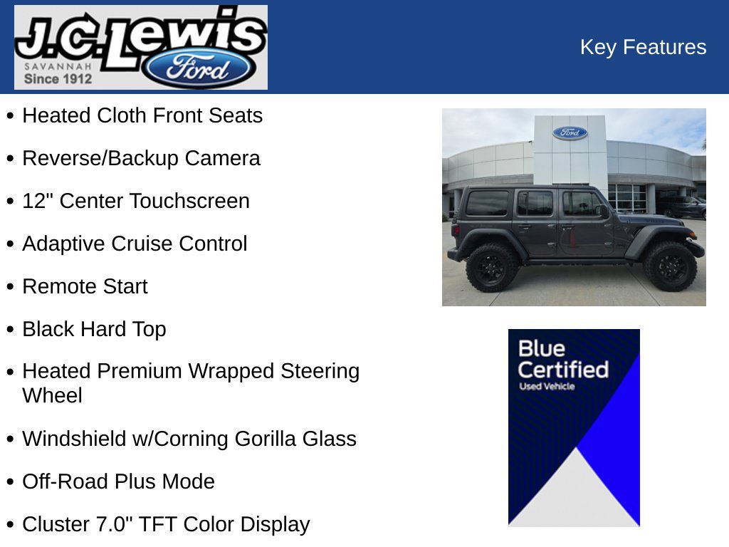 Used 2024 Jeep Wrangler Unlimited Sport AWD/4WD image 22