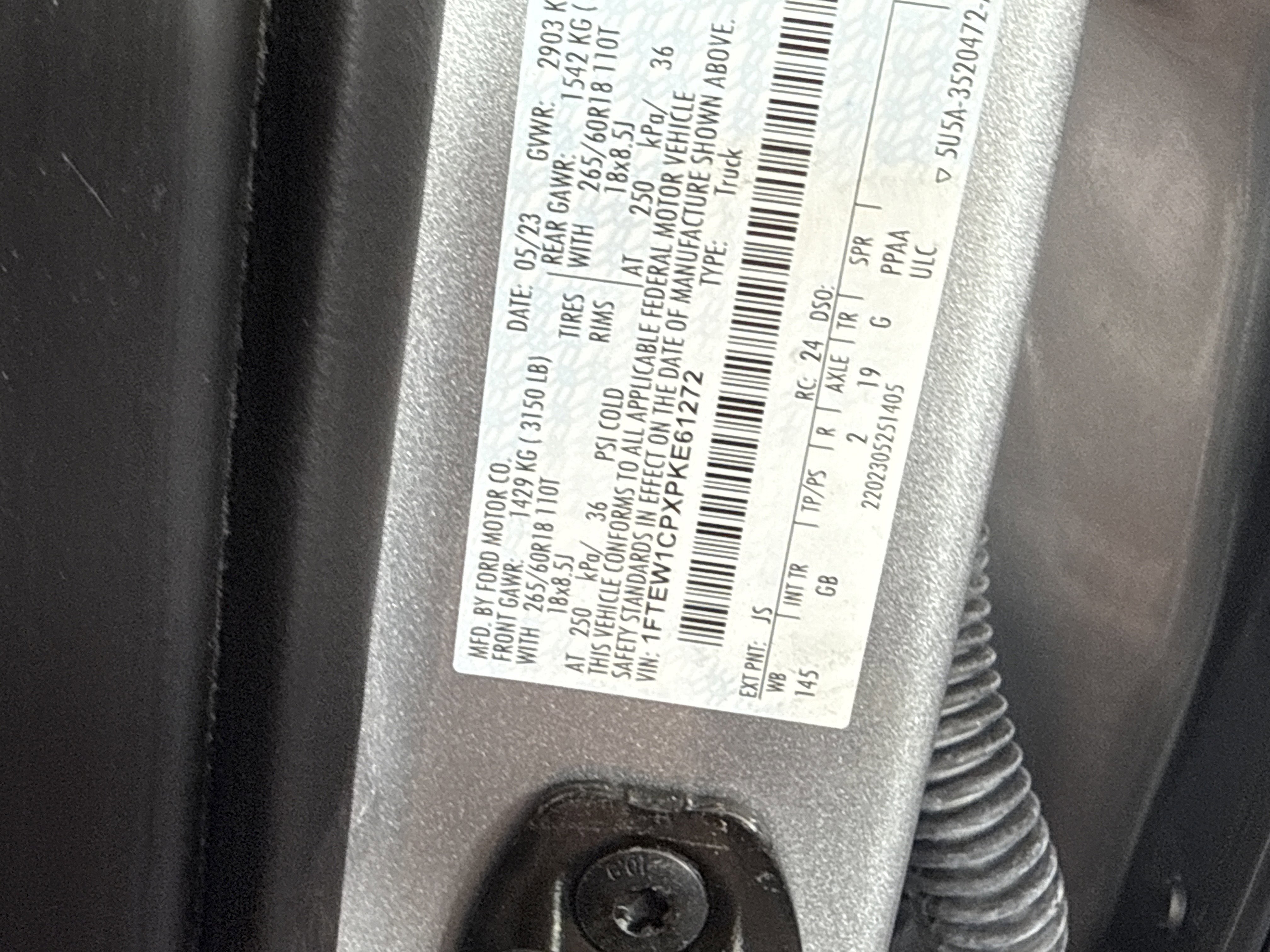 Certified 2023 Ford F150 XL w/ STX Appearance Package image 31