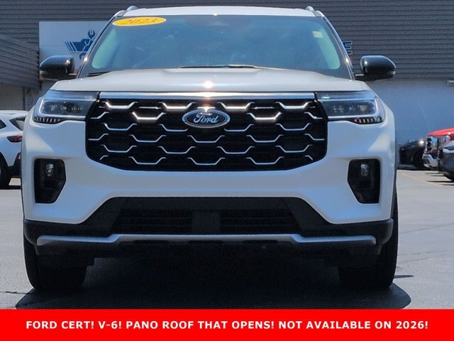 Certified 2025 Ford Explorer Platinum w/ Ultimate Package AWD/4WD image 2