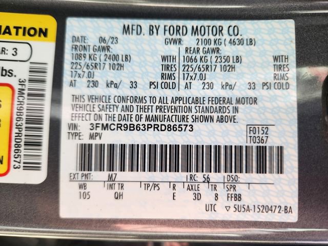 Certified 2023 Ford Bronco Sport Big Bend w/ Convenience Package image 27