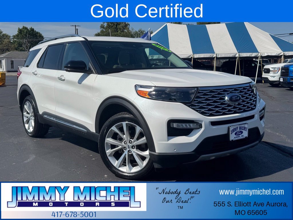 Certified 2023 Ford Explorer Platinum w/ Technology Package