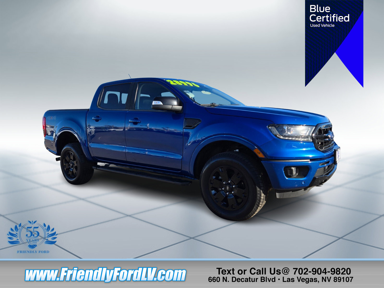 Certified 2019 Ford Ranger Lariat w/ Black Appearance Package