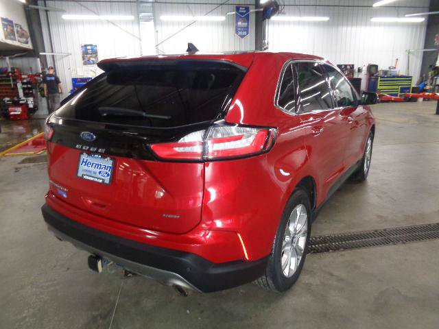 Certified 2022 Ford Edge Titanium w/ Class II Trailer Tow Package AWD/4WD image 3