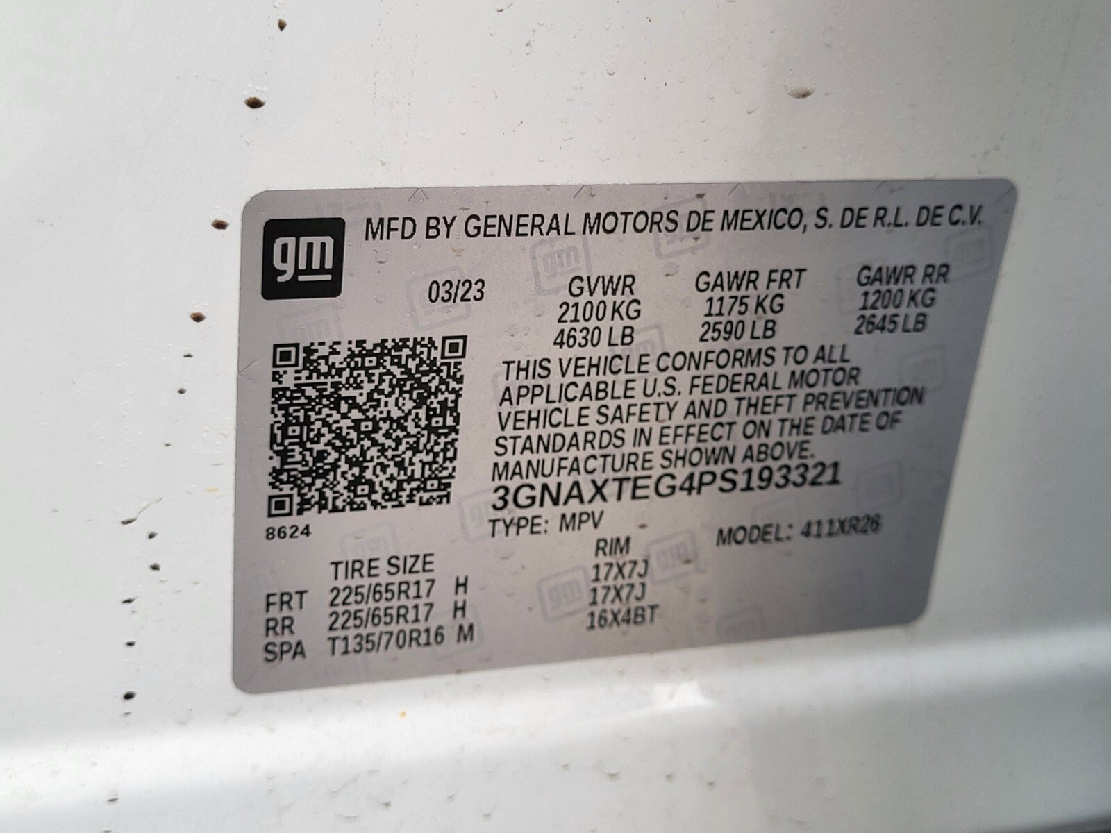 Used 2023 Chevrolet Equinox LT w/ LPO, Floor Liner Package image 34
