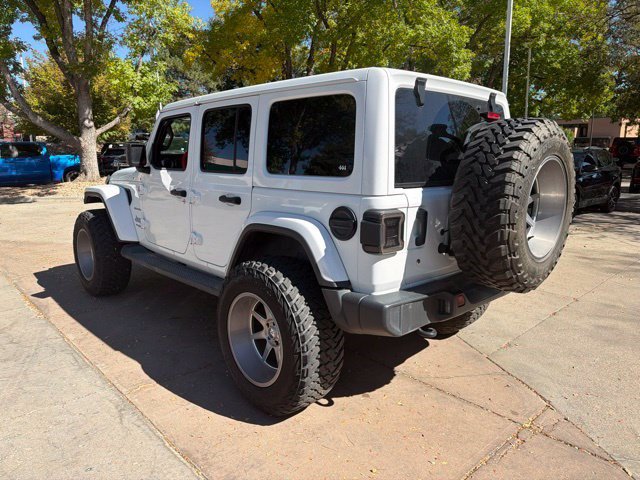 Used 2020 Jeep Wrangler Unlimited Sahara w/ Uconnect 4C Nav & Sound Group AWD/4WD image 4