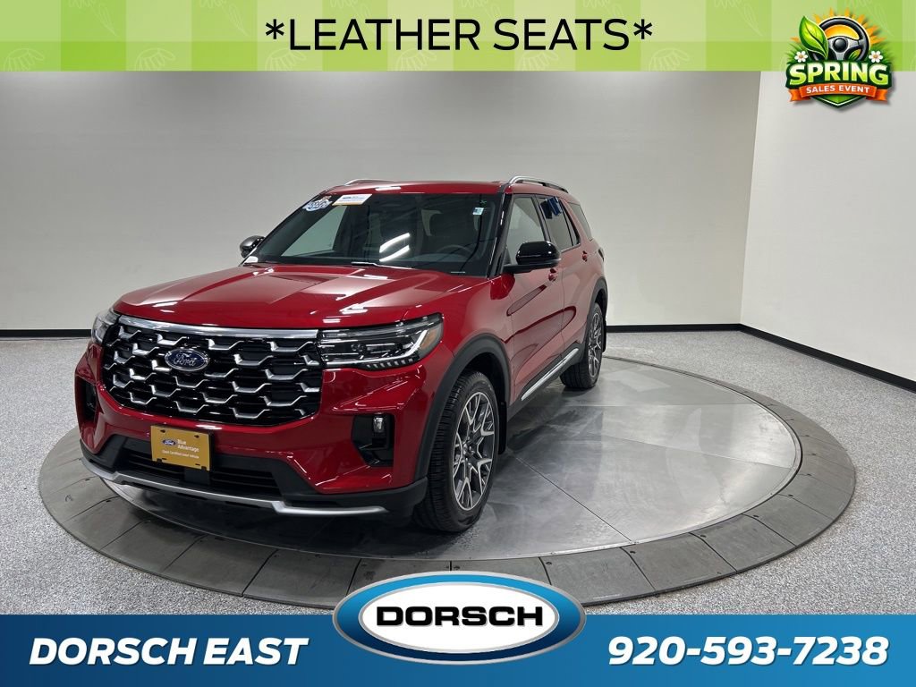 Certified 2025 Ford Explorer Platinum w/ Ultimate Package image 1