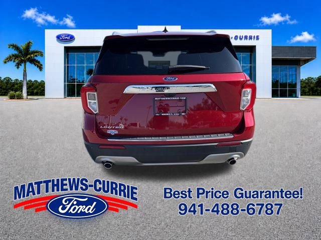 Certified 2023 Ford Explorer Limited w/ Limited Technology Package RWD image 5
