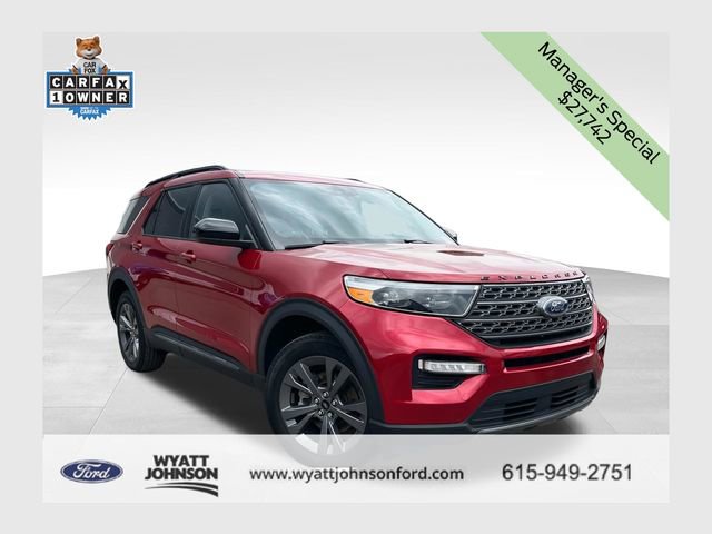 Certified 2022 Ford Explorer XLT w/ Equipment Group 202A