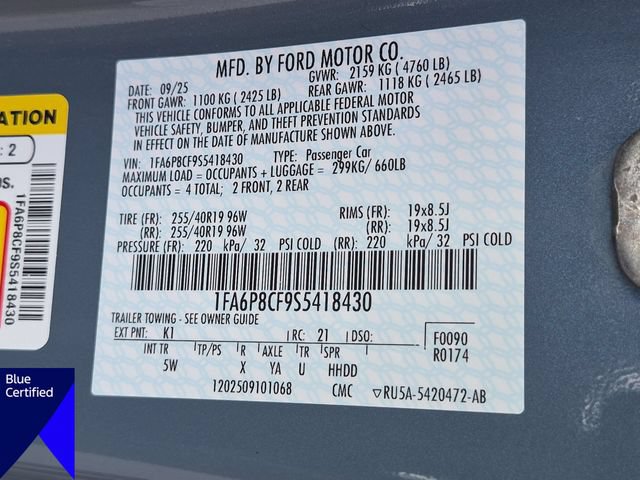 Certified 2025 Ford Mustang GT Premium RWD image 36