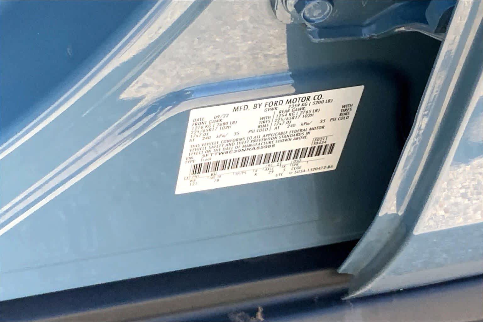Certified 2022 Ford Maverick XLT FWD image 37