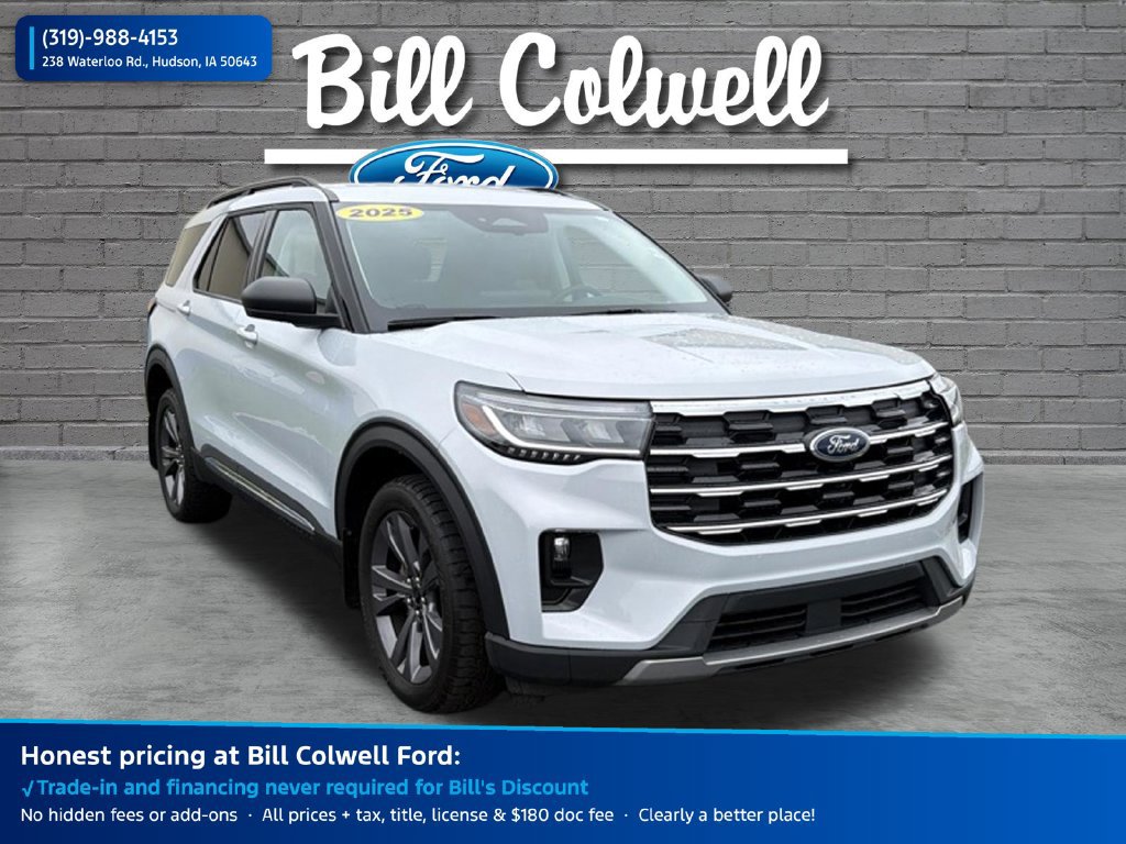 Certified 2025 Ford Explorer Active w/ Active Comfort Package AWD/4WD image 1