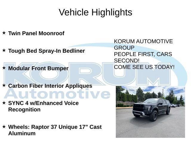 Certified 2025 Ford F150 Raptor AWD/4WD image 12