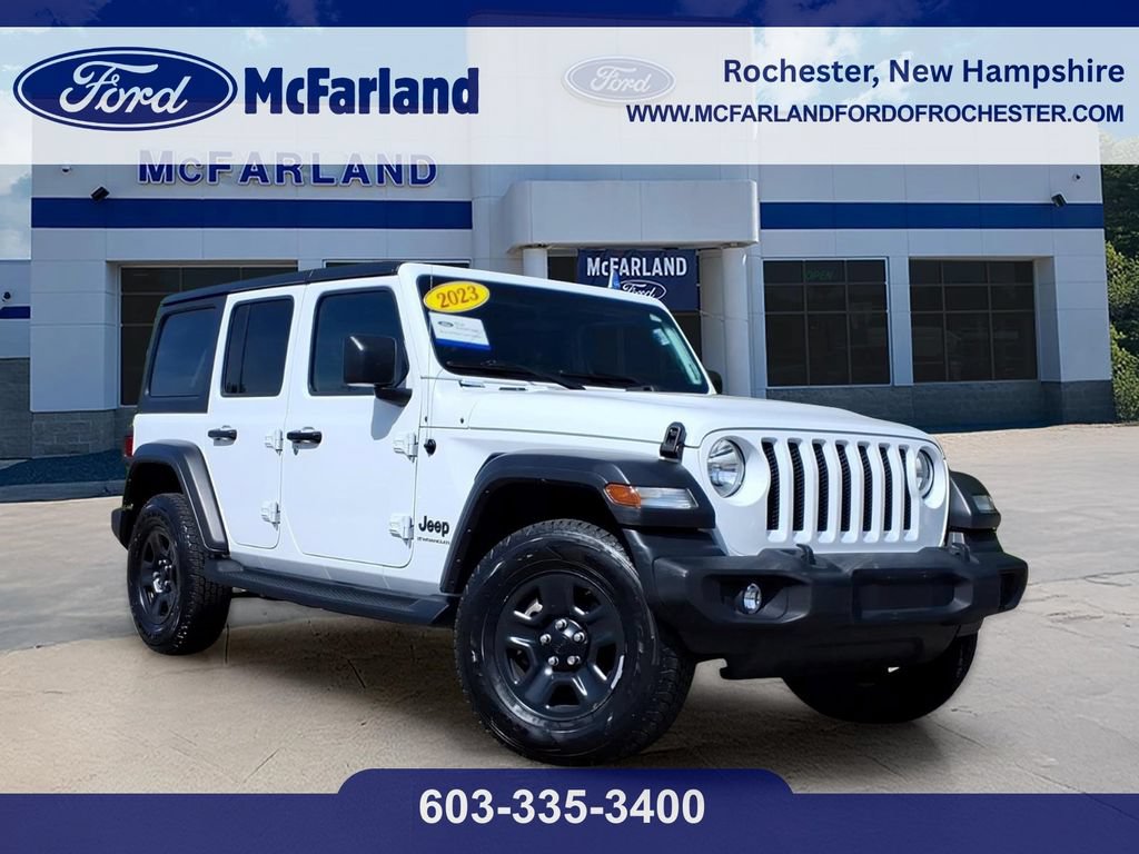 Used 2023 Jeep Wrangler Unlimited Sport AWD/4WD image 1