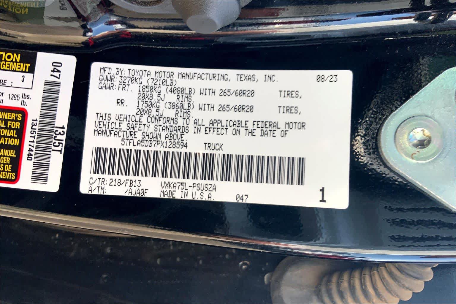 Used 2023 Toyota Tundra SR5 AWD/4WD image 36