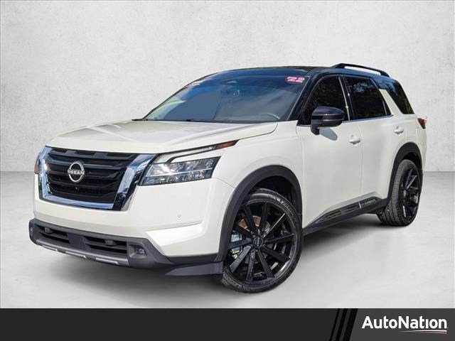 Used 2022 Nissan Pathfinder Platinum w/ Cargo Package image 1