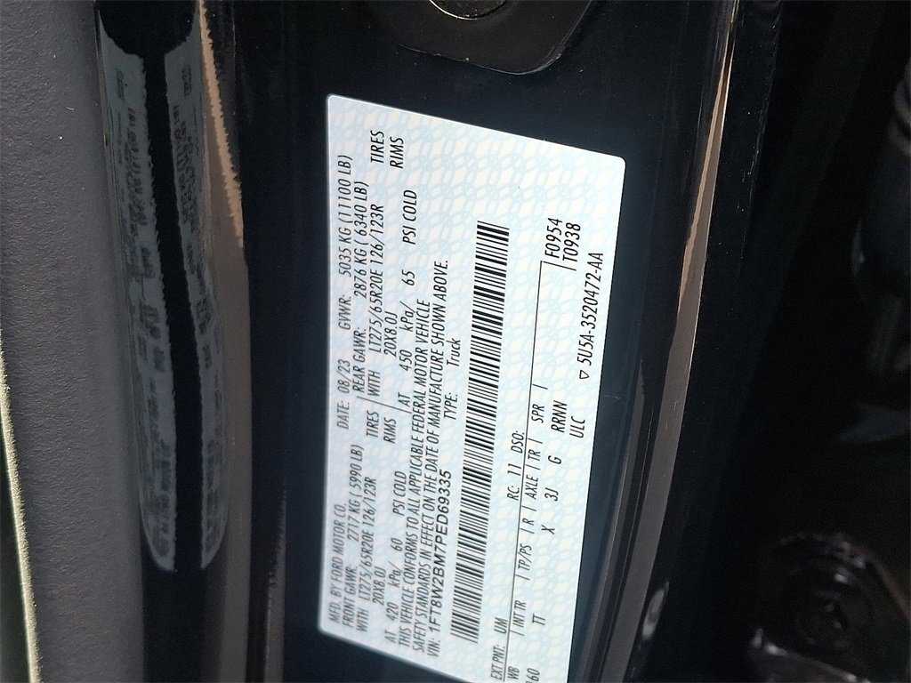 Certified 2023 Ford F250 Limited w/ Snow Plow Prep Package image 29