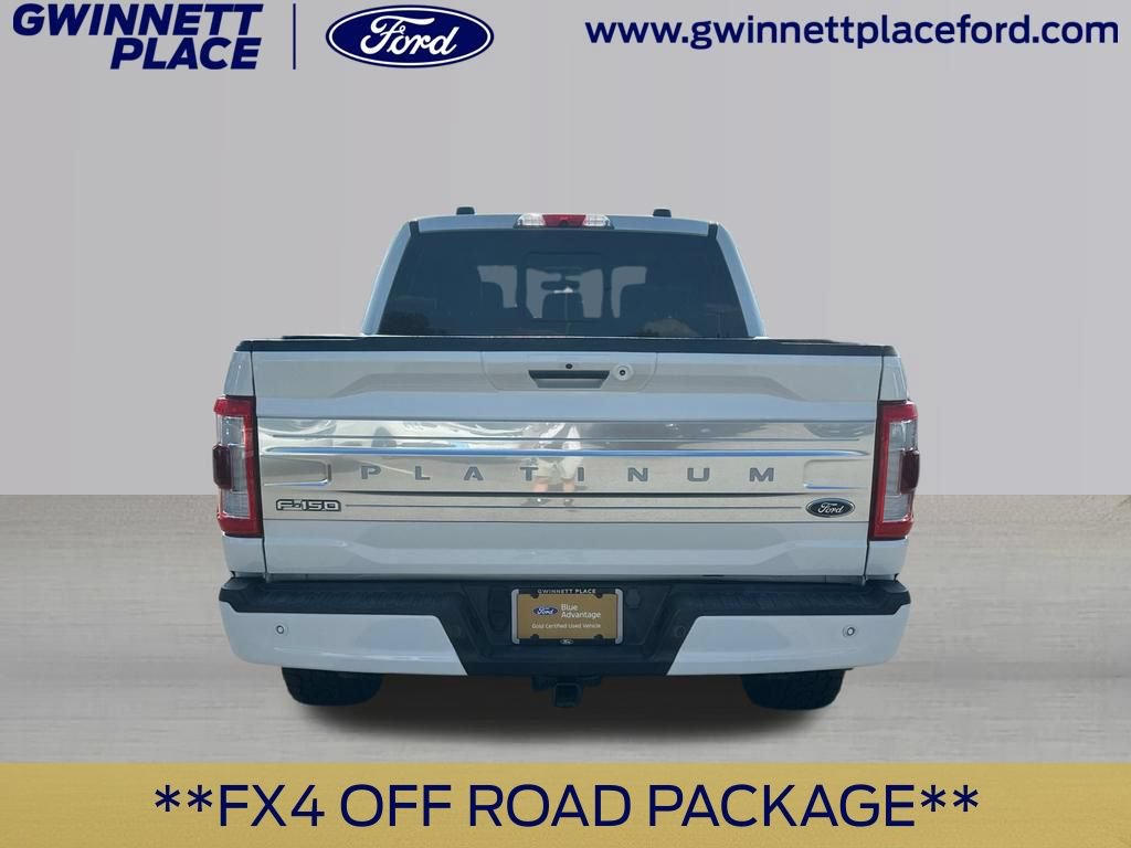 Certified 2022 Ford F150 Platinum w/ Equipment Group 701A High AWD/4WD image 6