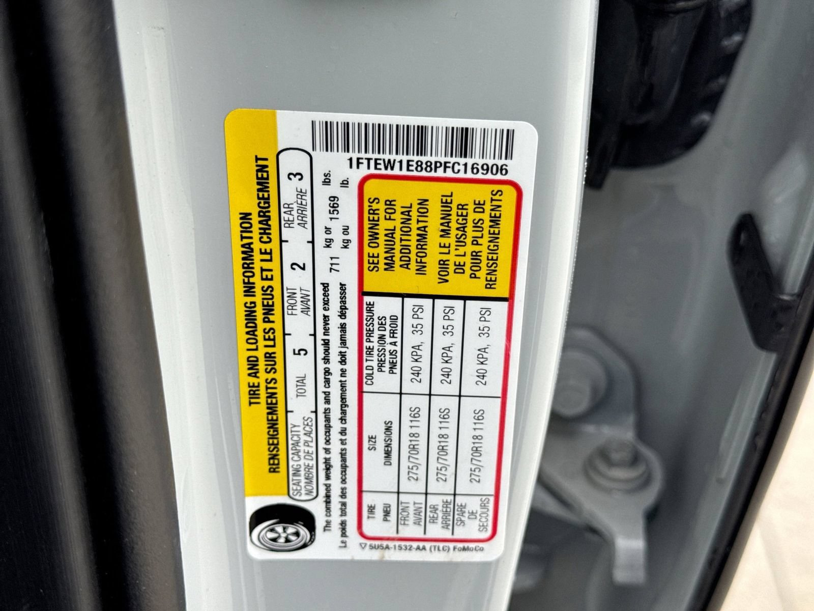 Certified 2023 Ford F150 Tremor w/ Equipment Group 402A High AWD/4WD image 44