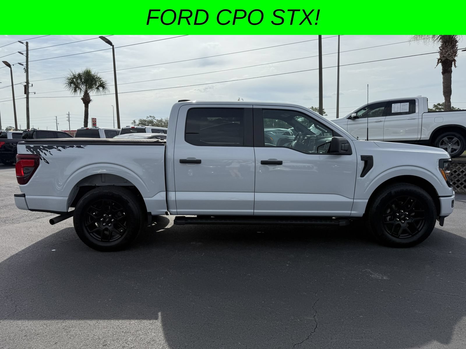 Certified 2025 Ford F150 STX w/ STX Black Appearance Package RWD image 3