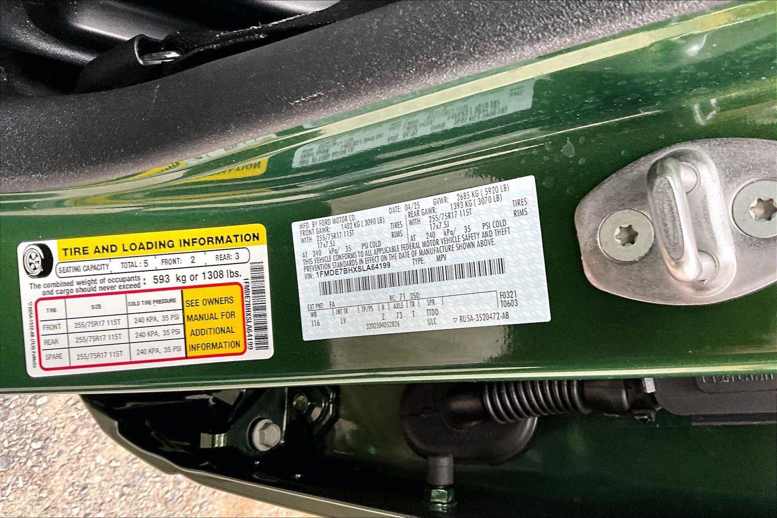 Certified 2025 Ford Bronco Big Bend image 30