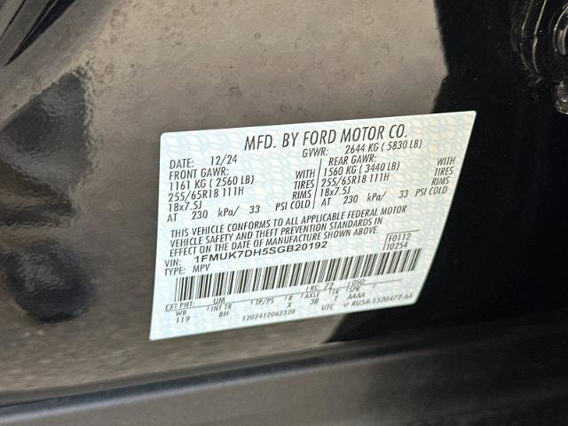 Certified 2025 Ford Explorer Active RWD image 29