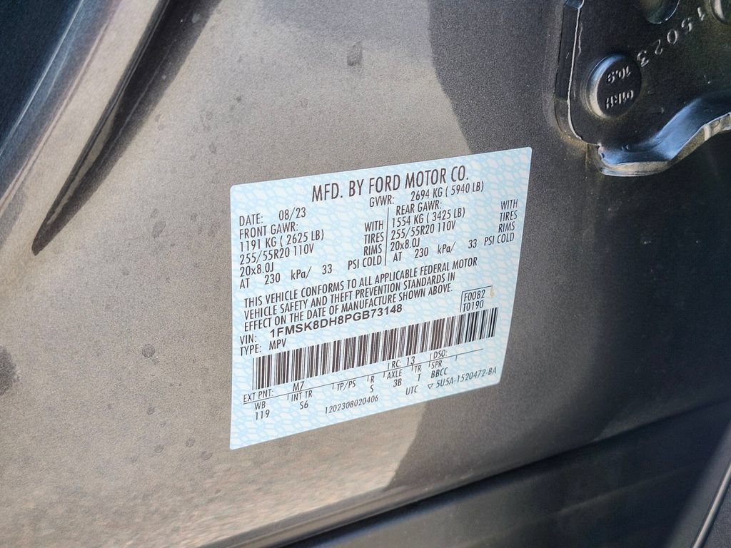 Certified 2023 Ford Explorer XLT w/ Equipment Group 202A AWD/4WD image 36