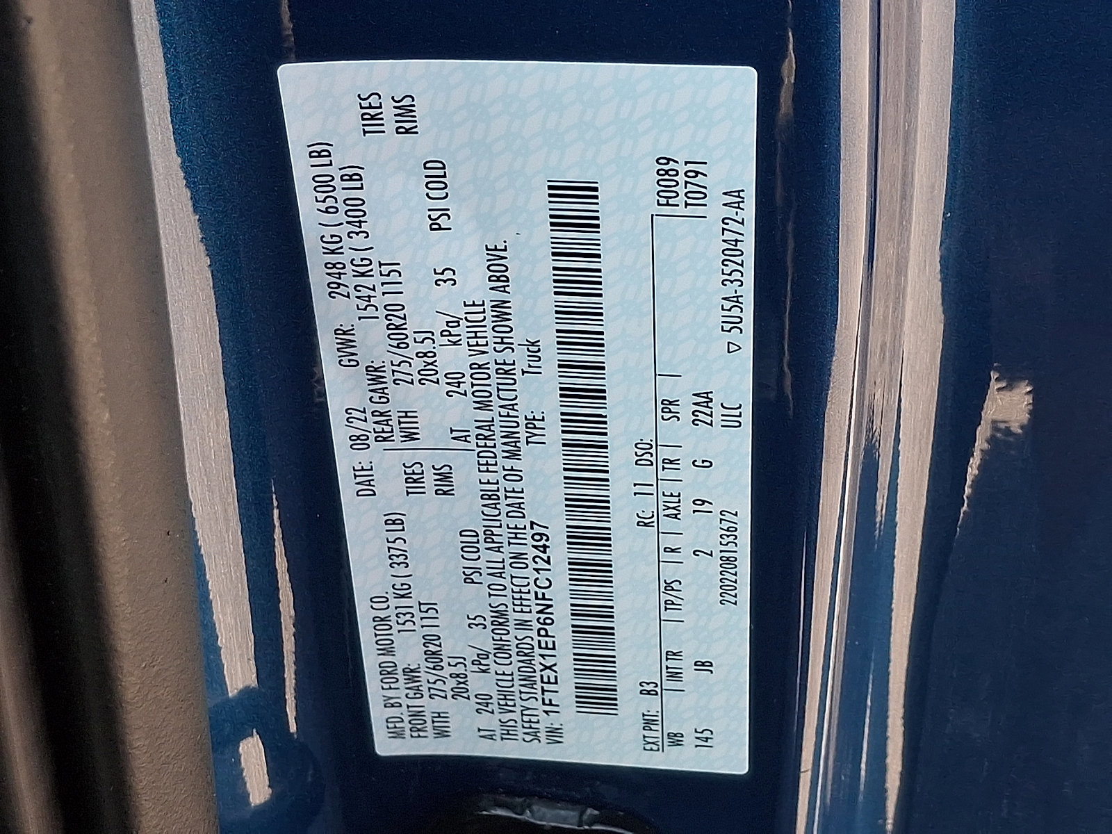 Certified 2022 Ford F150 XL w/ STX Black Appearance Package image 26